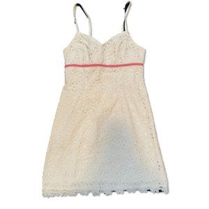 Lilly Pulitzer Averill White Eyelet Dress Size 4